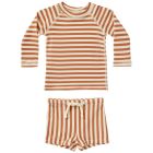 Finn Rashguard + Short Set | Clay Stripe