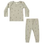 Long Sleeve Tee & Legging Set | Trees