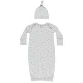 Bamboo Baby Gown + Hat Set | Twinkle