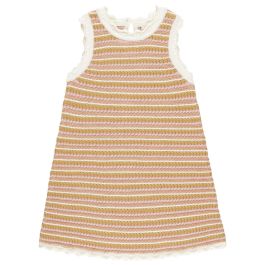 Crochet Tank Mini Stripe | Pink Stripes