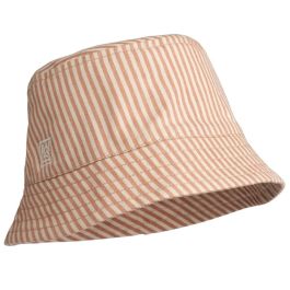 Salva Stripe Bucket Hat | Y/D Stripe Tuscany Rose/ Sandy