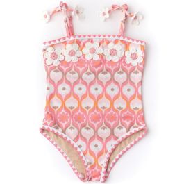 Crochet Pom Pom 1 Piece | Summer Sorbet