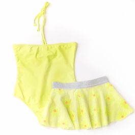 Halter One Piece & Sequin Skirt | Yellow