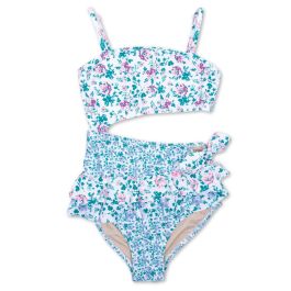 Cutout Apron 1pc | Floral Patchwork
