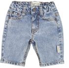 Unisex Trousers | Washed Light Blue Denim