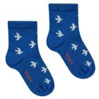 Quarter Socks | Santorini Birds