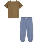 Oversized Tee & Tapered Pants | Set