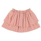 Layered Skirt | Light Pink W/ Red Sunshade