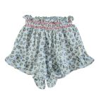 Shorts | Light Blue W/ Animal Print