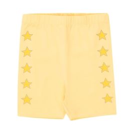 Stars Biker Short | Mellow Yellow