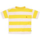 T-shirt Oversized | Stripes Yellow