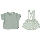Jade Blouse & Shorts W/ Straps