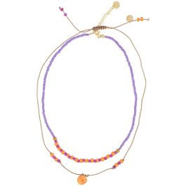 Necklaces | Orange & Violet