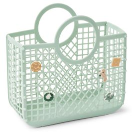 Samantha Basket With Charms | Peppermint