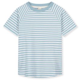 Crewneck Tee | Sky/Off White