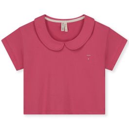 Boxy Collar Top | Cherry