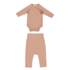 Tut Wrap LS Blouse & Pixa Pants | Rose Sand