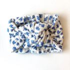 Twist Knot Turban | Baby Blue Floral