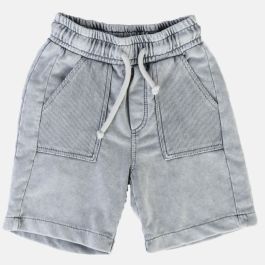 Vintage Grey Patched Shorts