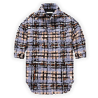 Boucle Check Coat