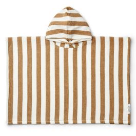 Paco Poncho Junior | Y/D Stripe: Golden Caramel/White