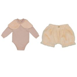 Maudi Romper & Mou Bloomers | Soft Sand