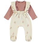 Salopettes & Tshirts Flor Cream