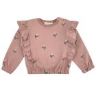 Sweatshirt Flor Vintage Pink