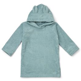 Ilja Bathrobe Poncho Mini | Rabbit Sea Blue