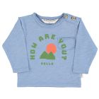 L/S Top W/ "How Are You" Print