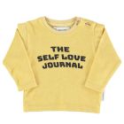 L/S Pastel Yellow W/ "Self Love Journal" Print