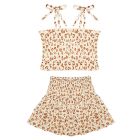 Leo Top & Skirt Set