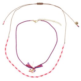 Necklaces | Pink & Blue