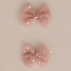 Flutter Tulle Clips Rose
