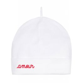 AMOUR Baby Hat | White