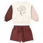 Love Legend Sweatshirt & Burgundy Sweat Short