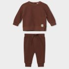 Nil Plush Sweatshirt & Nano Pants | Brown