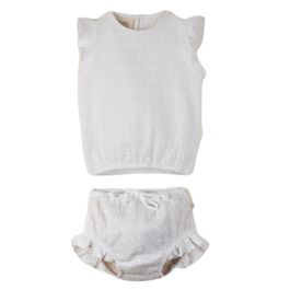 Swiss Embroidery Blouse & Bloomer