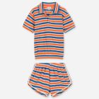 Polo Leonard & Short Juju Sun Stripes