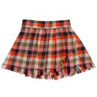 Sisi Skirt Orange Multi Check
