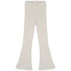 Teddy Flared Legging Light Grey Melange