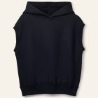 Twk Less Sleeve Hoody Black