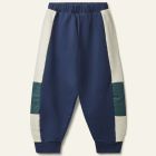 Wynk Panel Pant Navy Green Cream