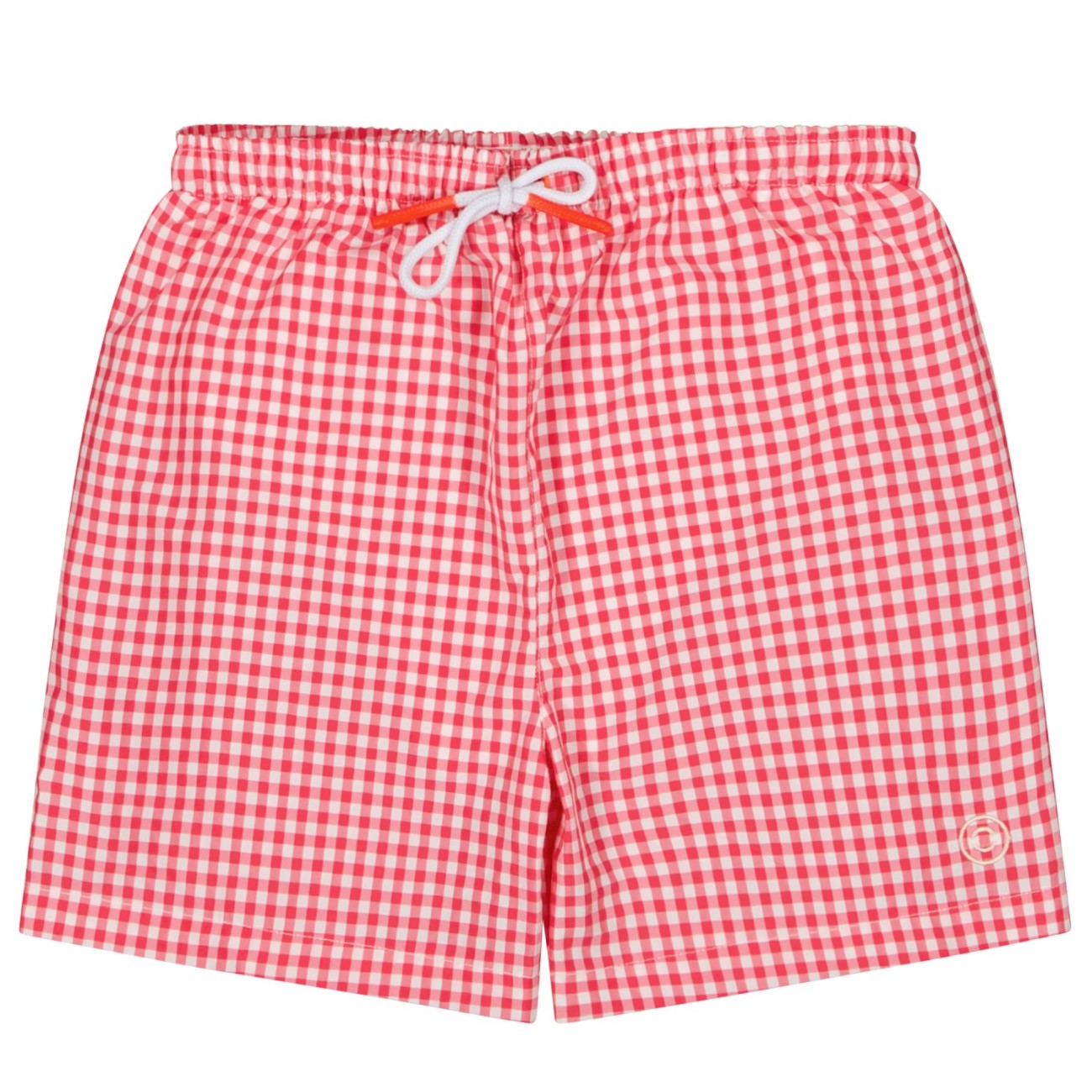 Diego Vichy Raspberry Swimshorts