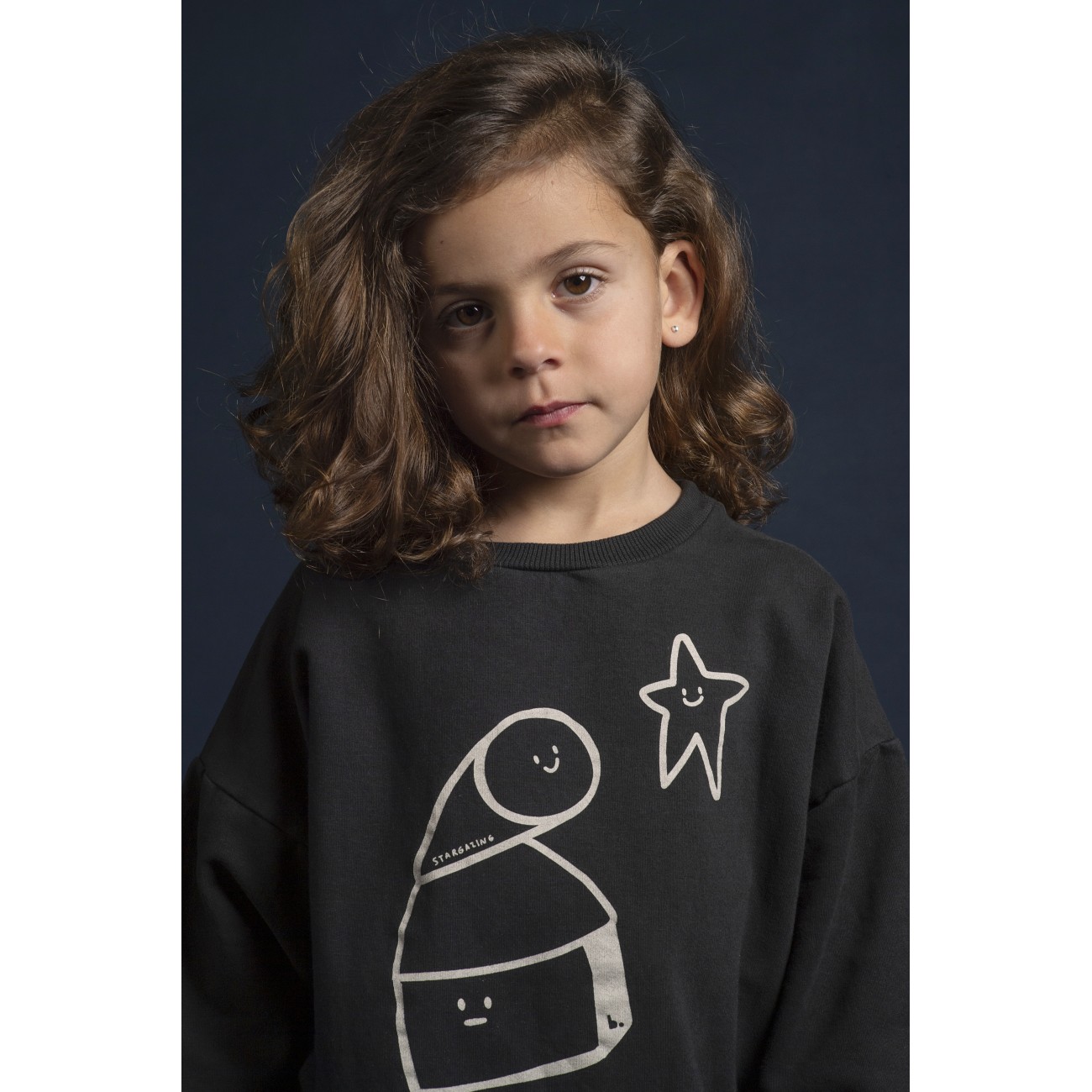 Sweatshirt Stargazing Charcoal