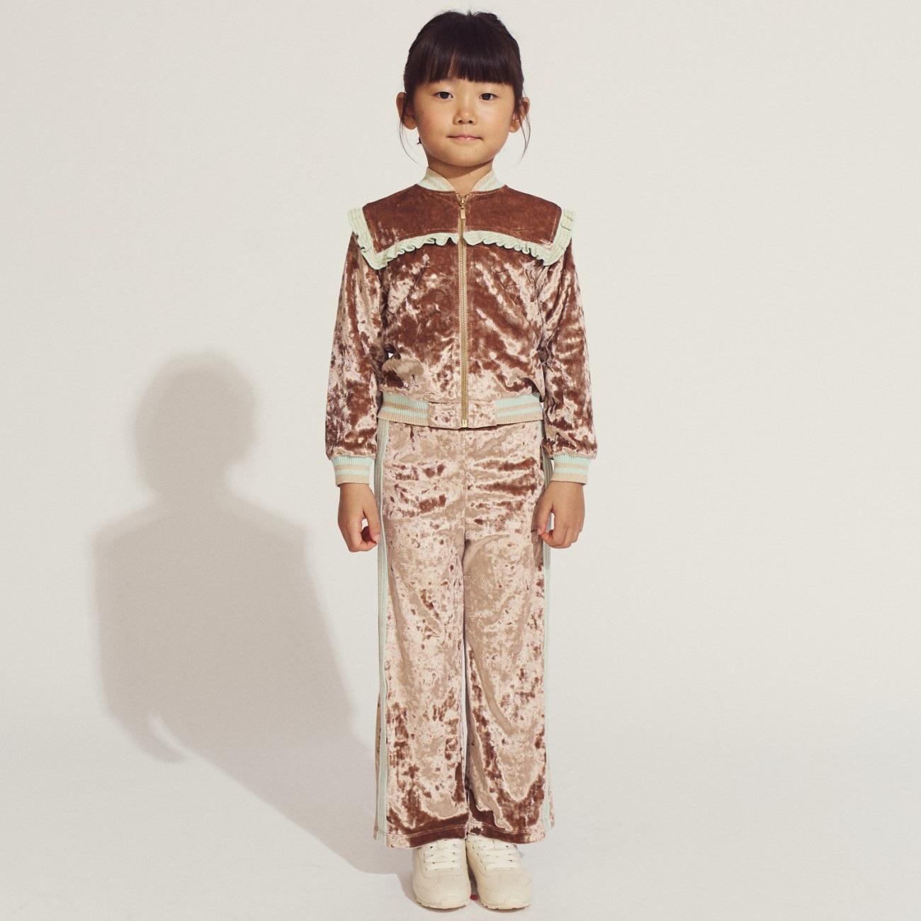 Velour Elisa Baseball Jacket & Thelma Track Pants