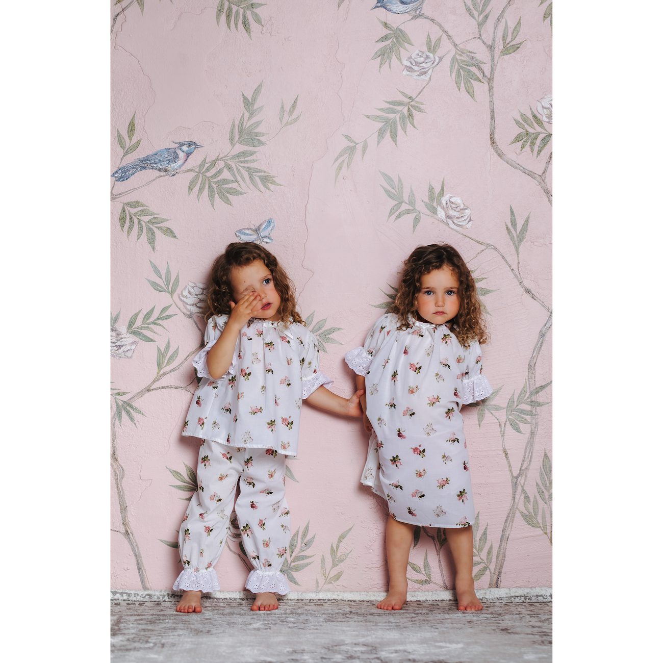 Vanessa Nightdress | Pink Roses