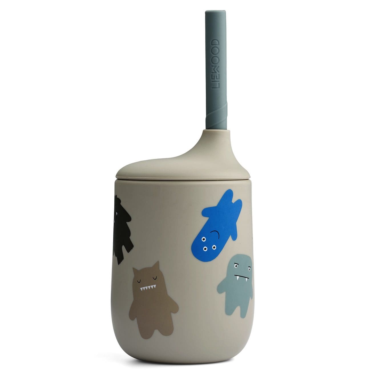 Ellis Sippy Cup W/ Straw 230 ML | Monster / Mist