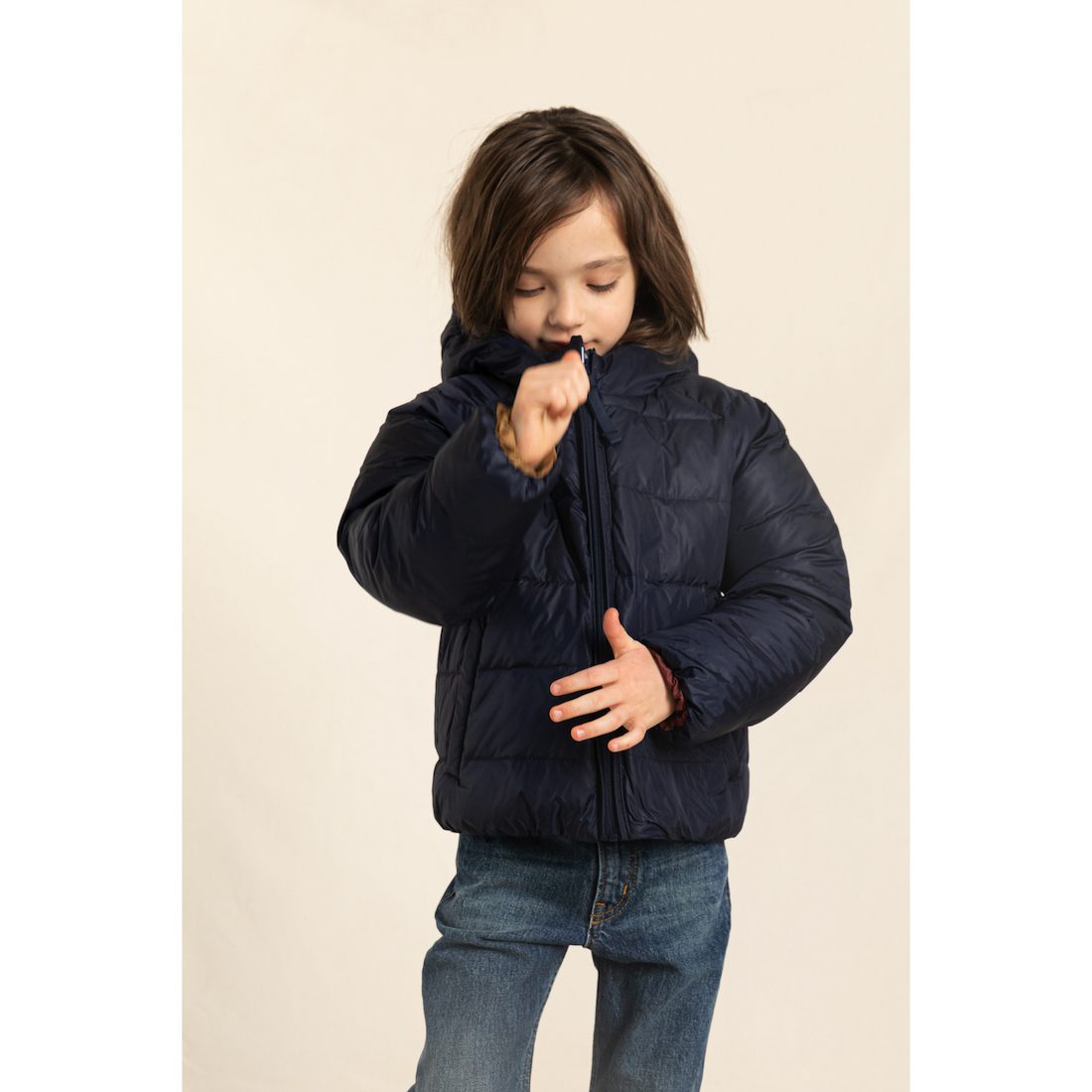 Snowty REVERSIBLE Navy/Dark Khaki