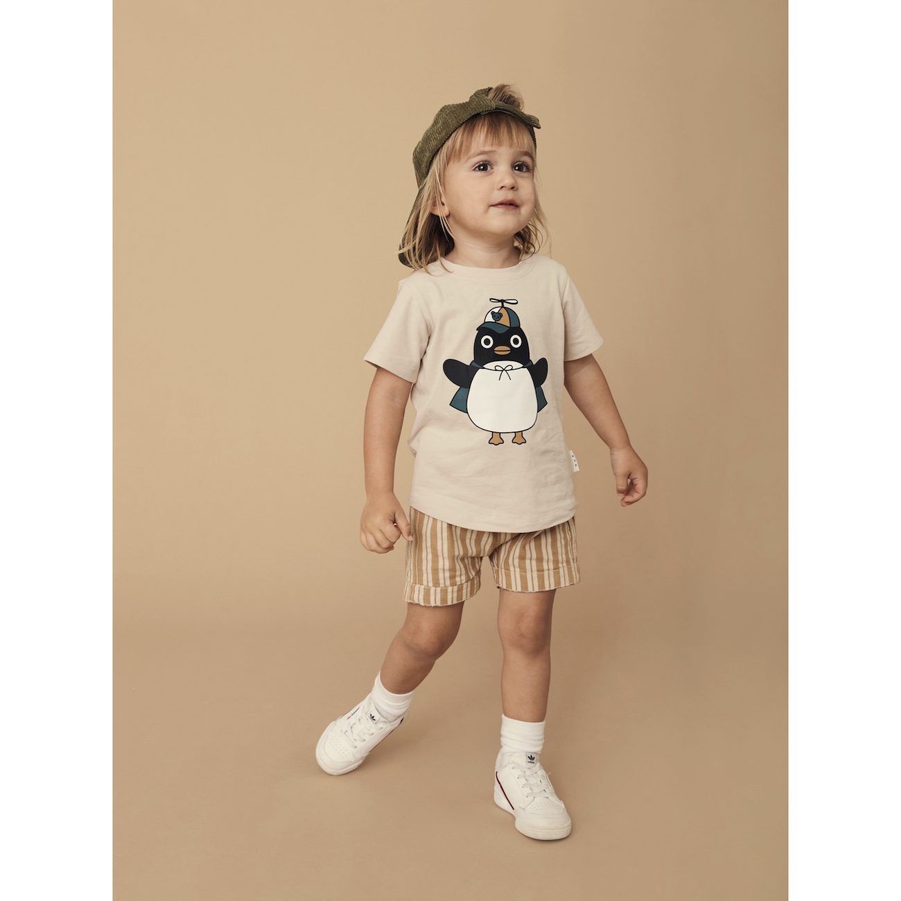 Cool Penguin Stripe T-Shirt